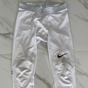 Barry's Bootcamp White Tights